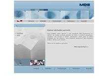 Tablet Screenshot of mds-p.cz